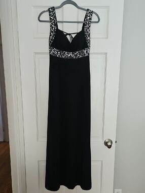 Dusk By Sheila Yen Black Formal Dress Size 8